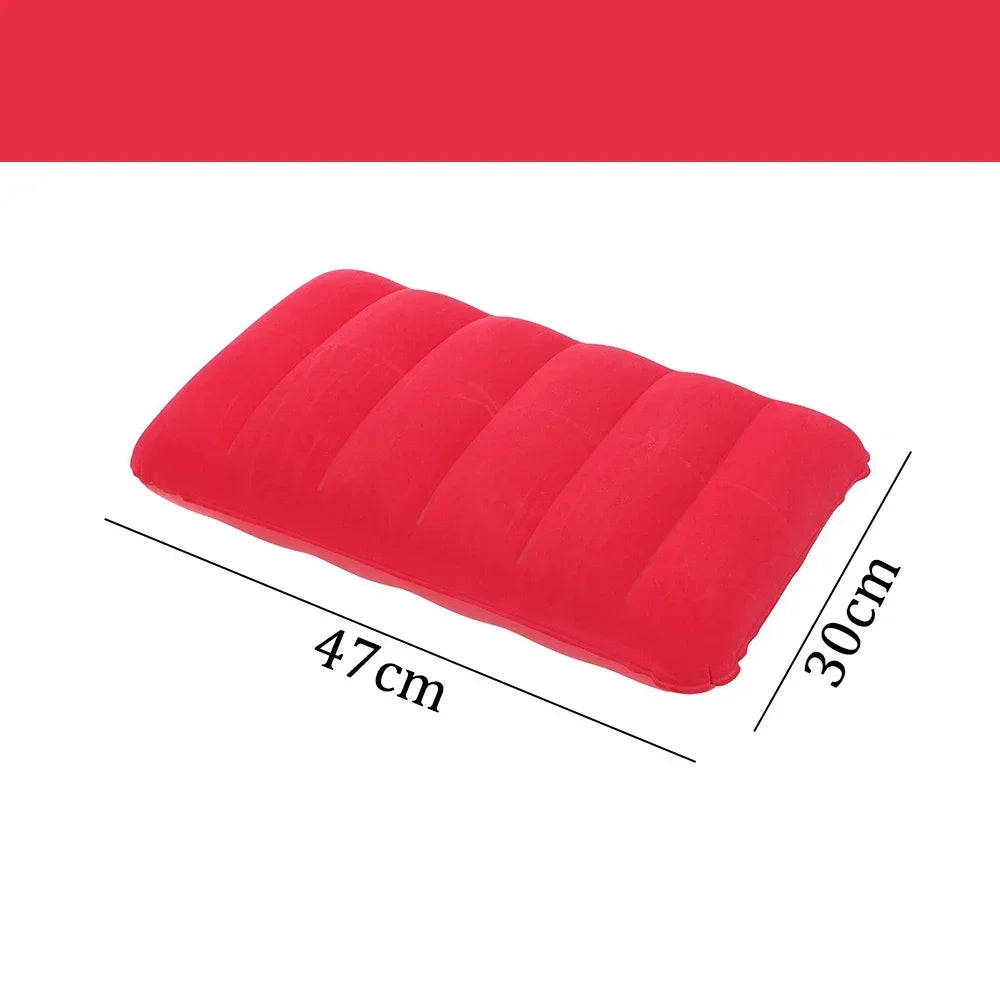 Inflatable Camping & Travel Air Cushion Pillow