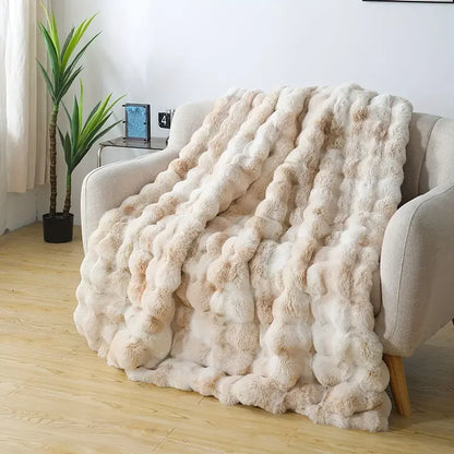 Luxury Knit Fleece Blanket – Soft & Warm Throw