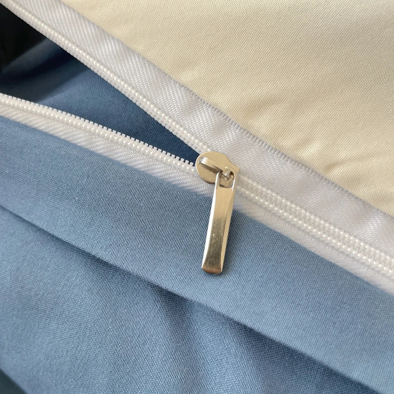 4-Piece 100% Cotton Bedding Set – Soft, Breathable & Premium Quality