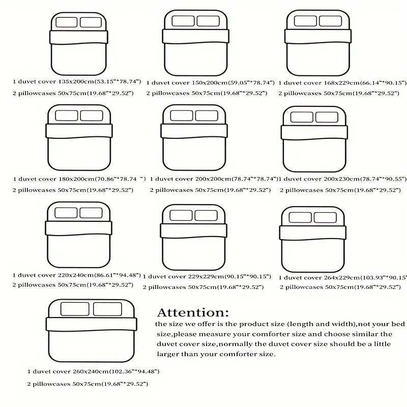 3-Piece White Ruffled Bedding Set – Soft Duvet Cover & Pillowcases