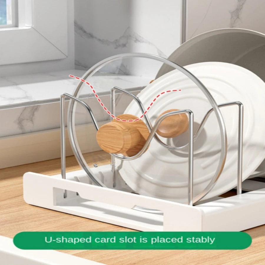Multifunctional Foldable Kitchen Storage Rack – Organize Your Space with Ease