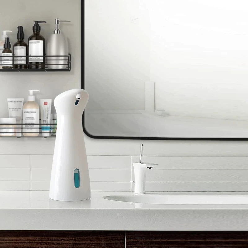 White Automatic Sensor Soap Dispenser – Smart Touch-Free Design