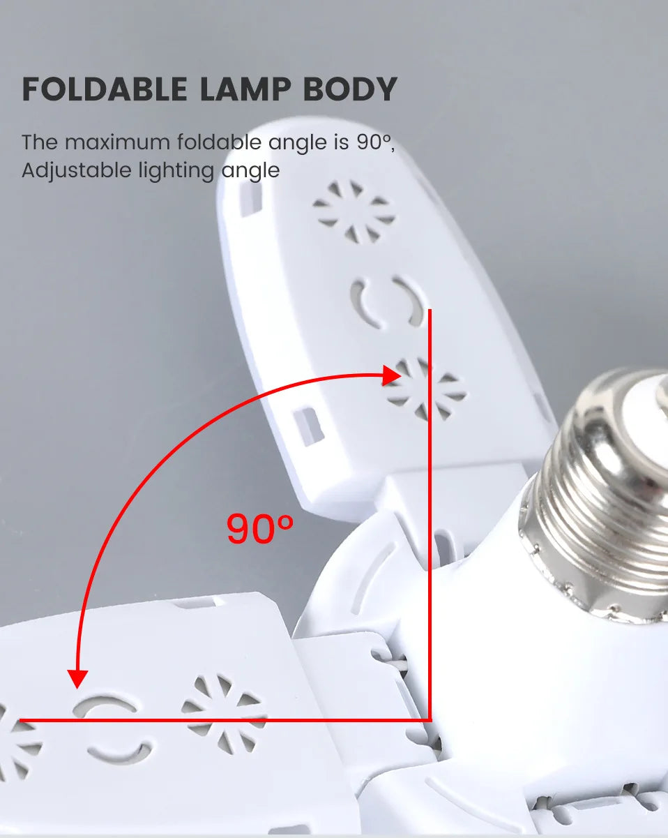 Adjustable Fan Bulb