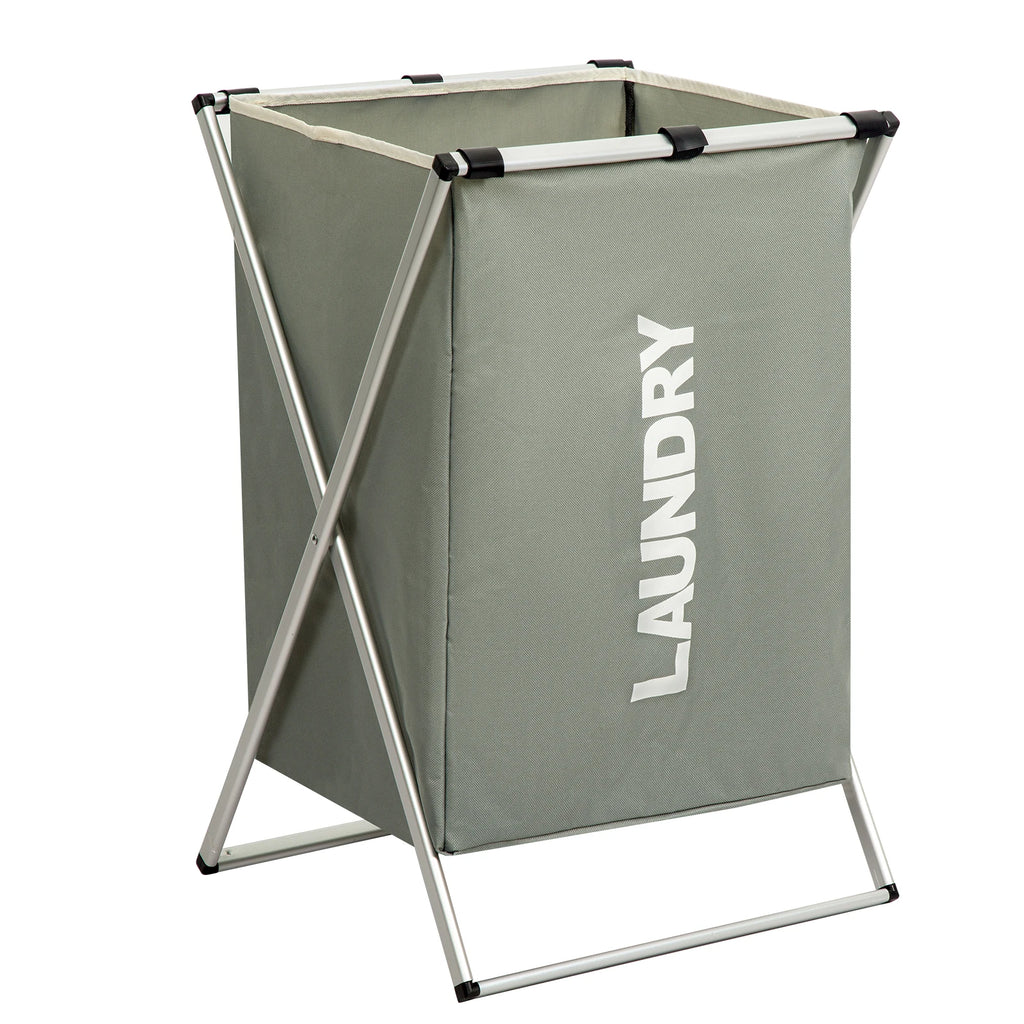 Large 3-Section Foldable Laundry Hamper