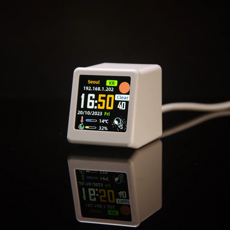 Ultra Smart WiFi Weather Station & Digital Desk Clock