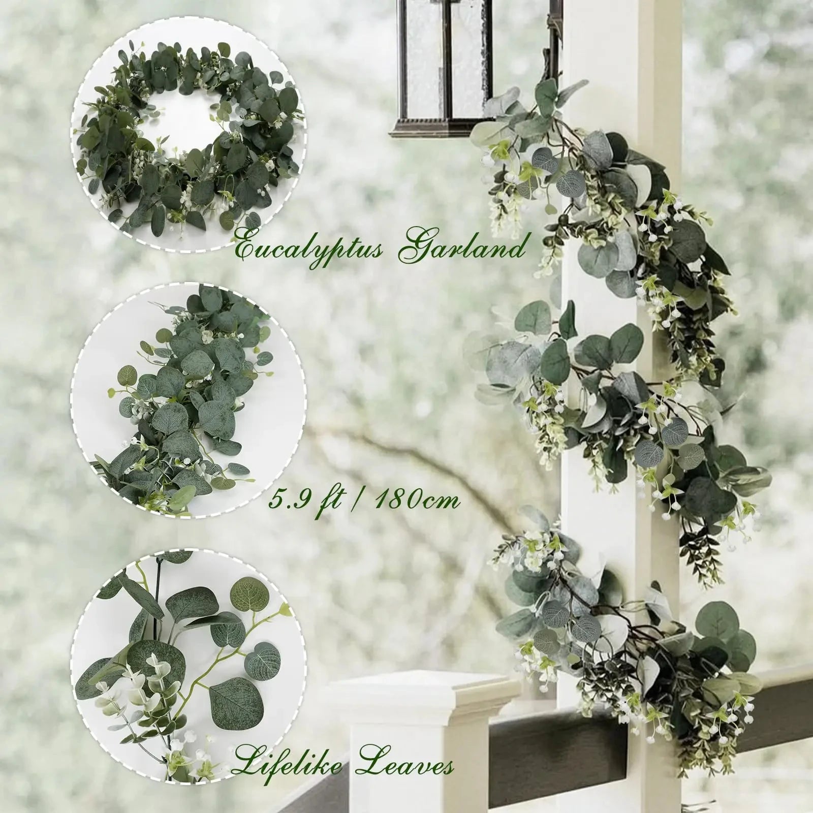 Artificial Eucalyptus Garland – Wedding & Home Décor