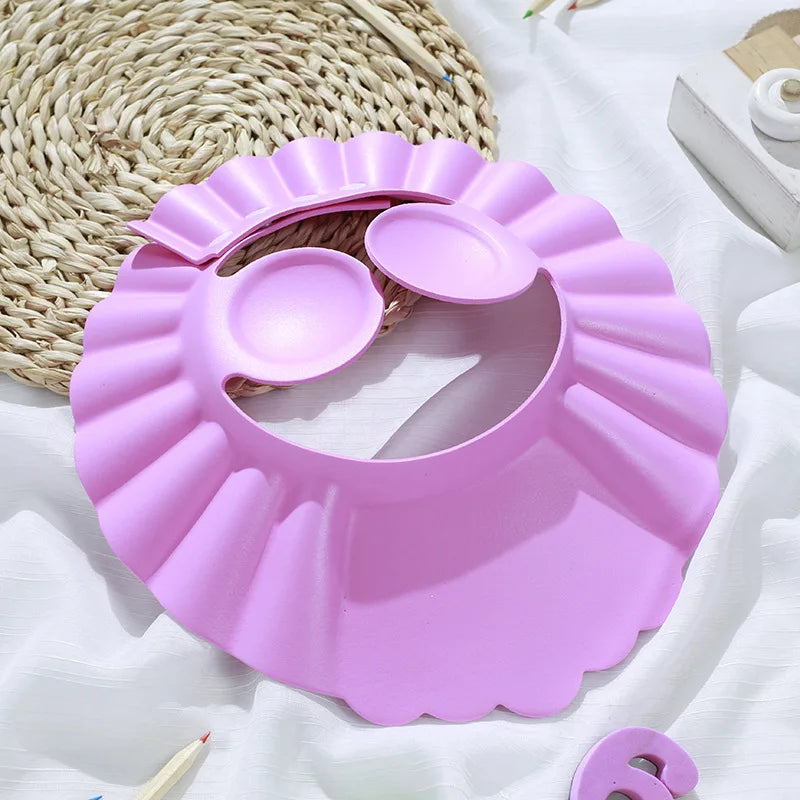 Adjustable Baby Shower Cap – Soft & Safe
