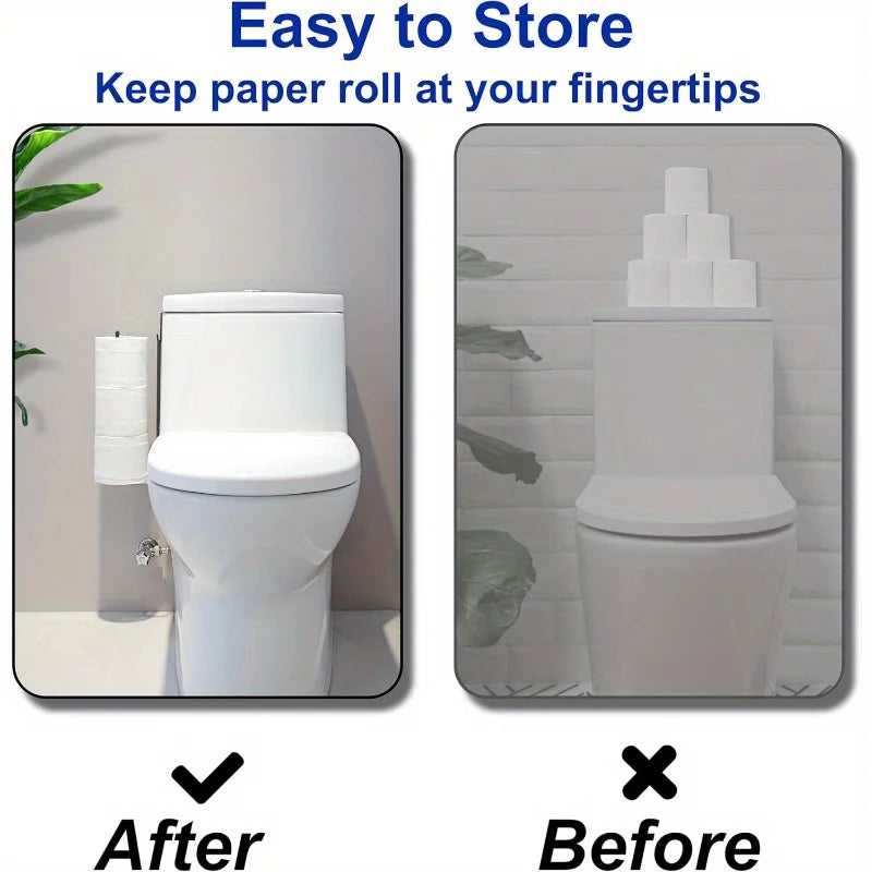 Toilet Paper Holder – Black Iron