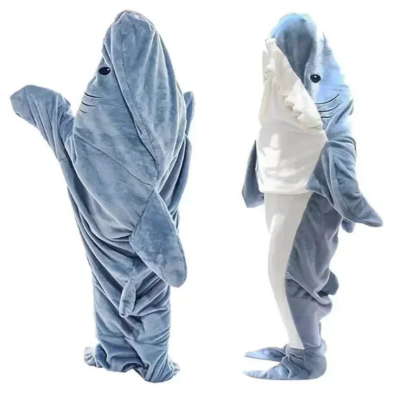 Cartoon Shark Blanket