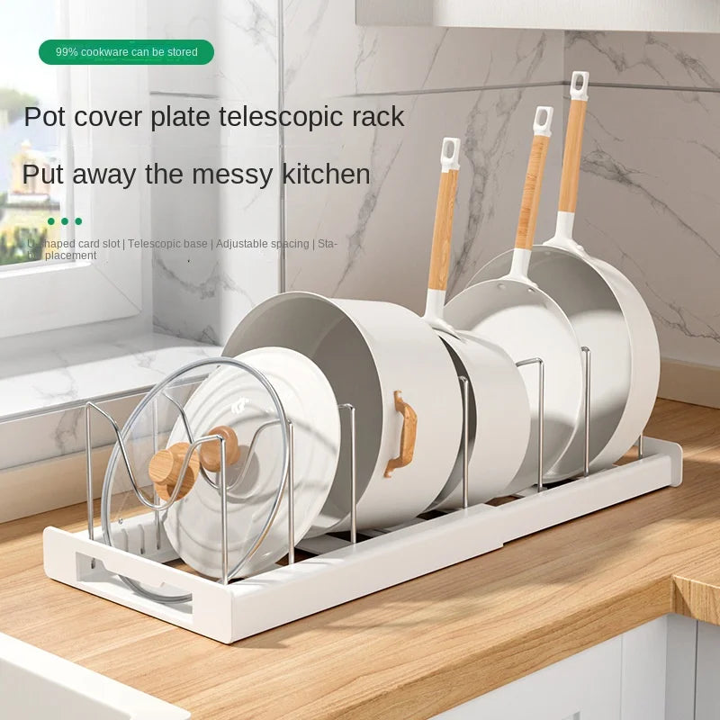 Multifunctional Foldable Kitchen Storage Rack – Organize Your Space with Ease