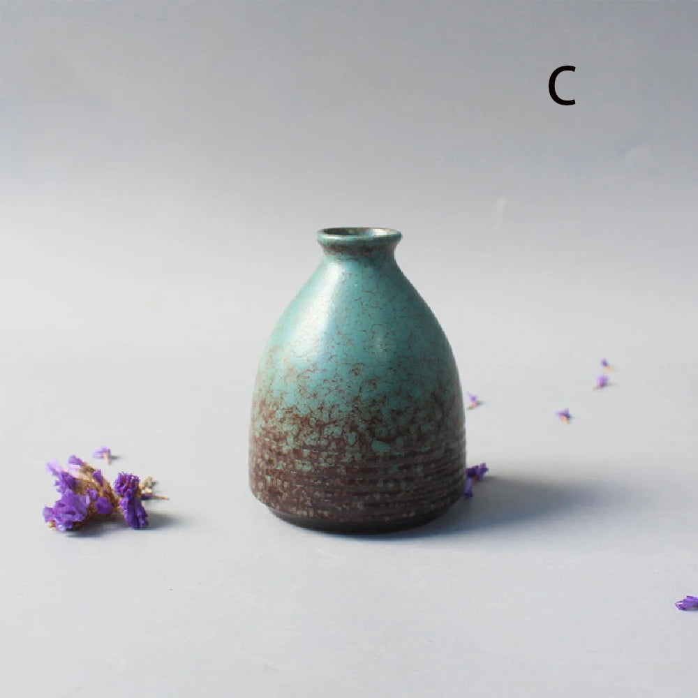 Small Ceramic Flower Vase – Home Décor