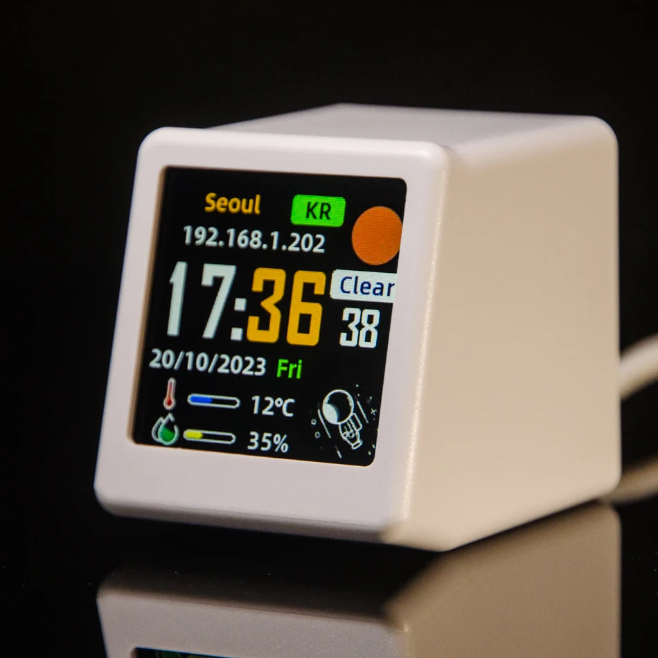 Ultra Smart WiFi Weather Station & Digital Desk Clock