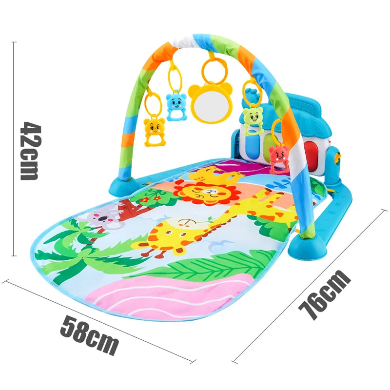 Baby Fitness Music Play Gym – Piano Activity Mat