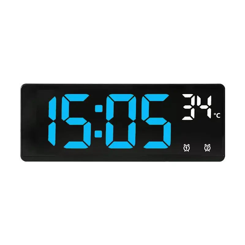 Voice Control Digital Alarm Clock – Modern, Smart & Stylish