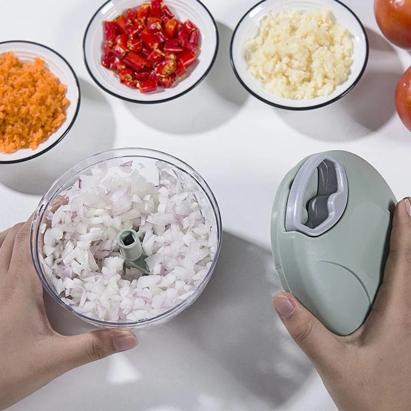 Food Chopper Rotate cutter - Kitchen Cooking Accessories