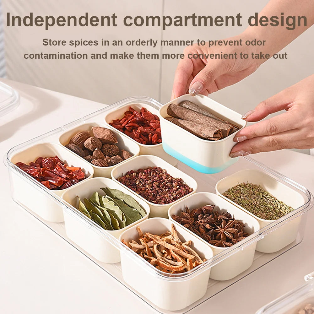 Divided Serving Tray Food Dispenser