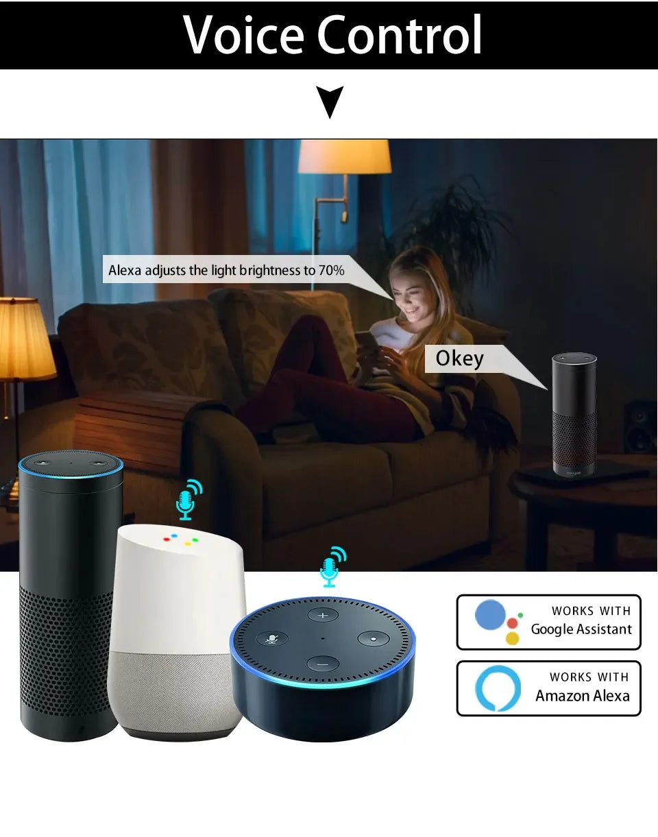 Smart Wi-Fi LED Light Bulbs