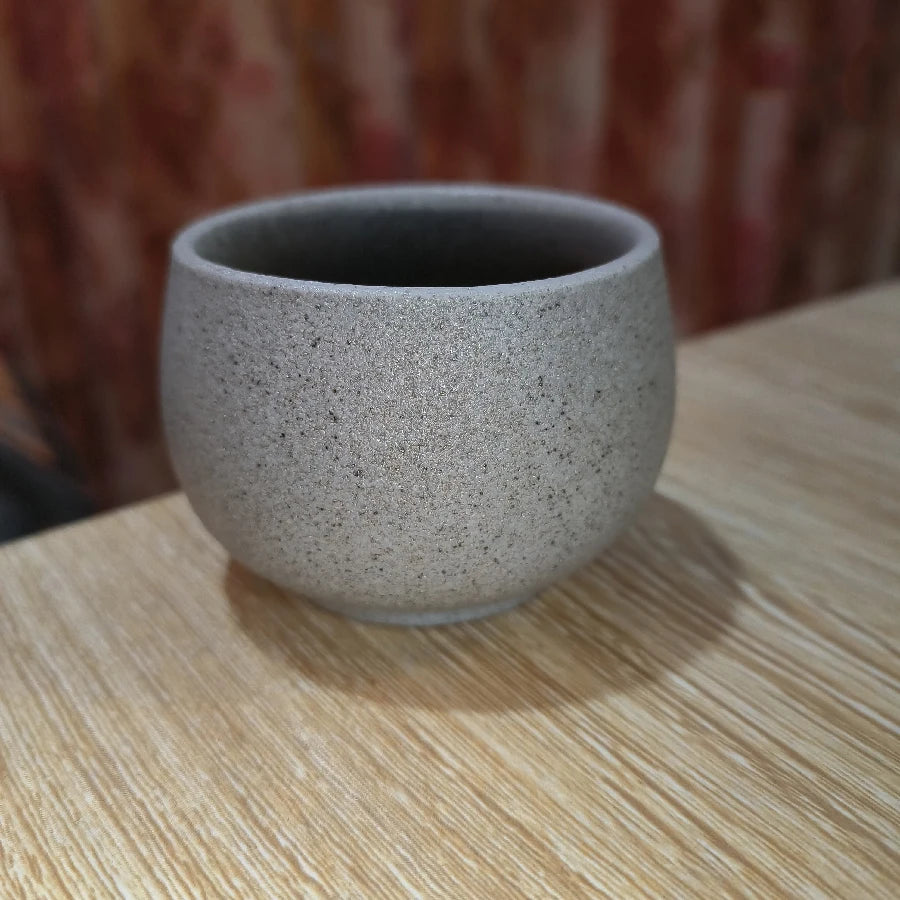 80ml Japanese-Style Handmade Stoneware Tea Cup