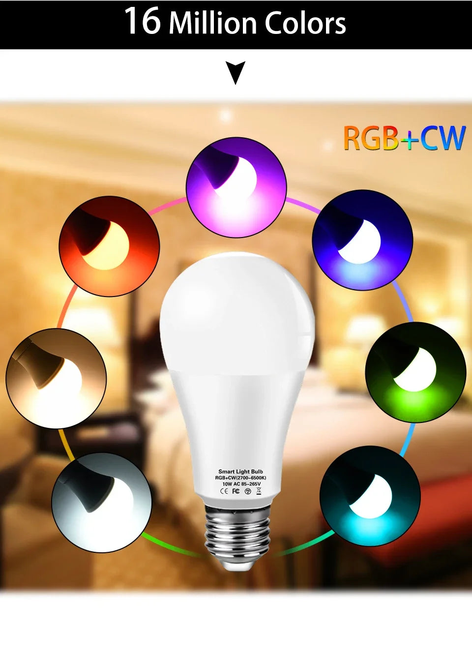 Smart Wi-Fi LED Light Bulbs
