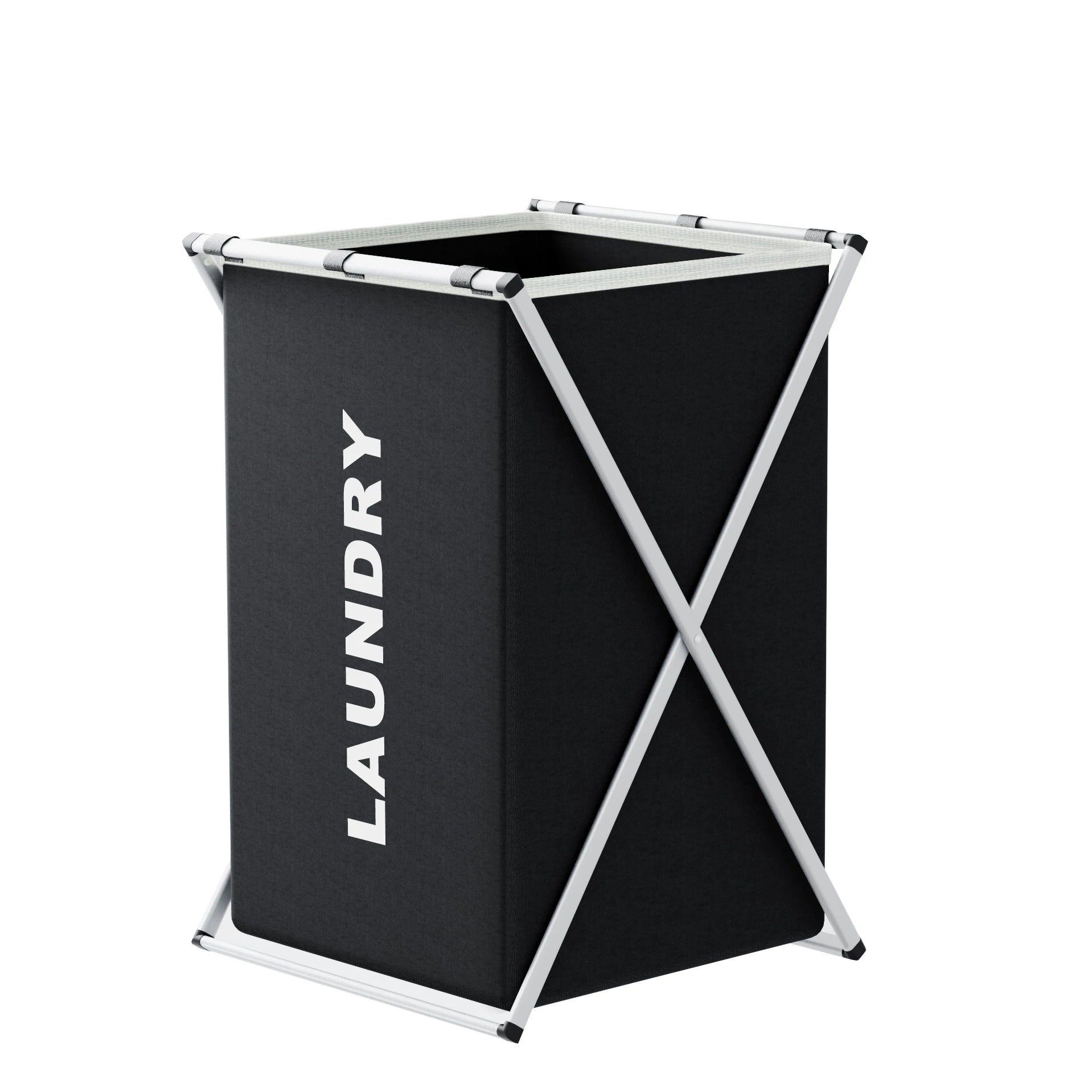 Large 3-Section Foldable Laundry Hamper
