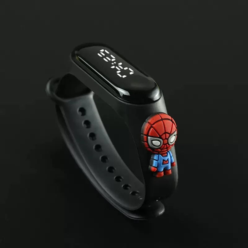 Kids LED Sports Watch – Cartoon Bracelet Style