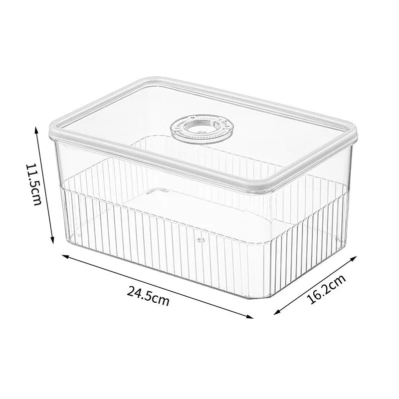 Transparent Fridge Organizer Box