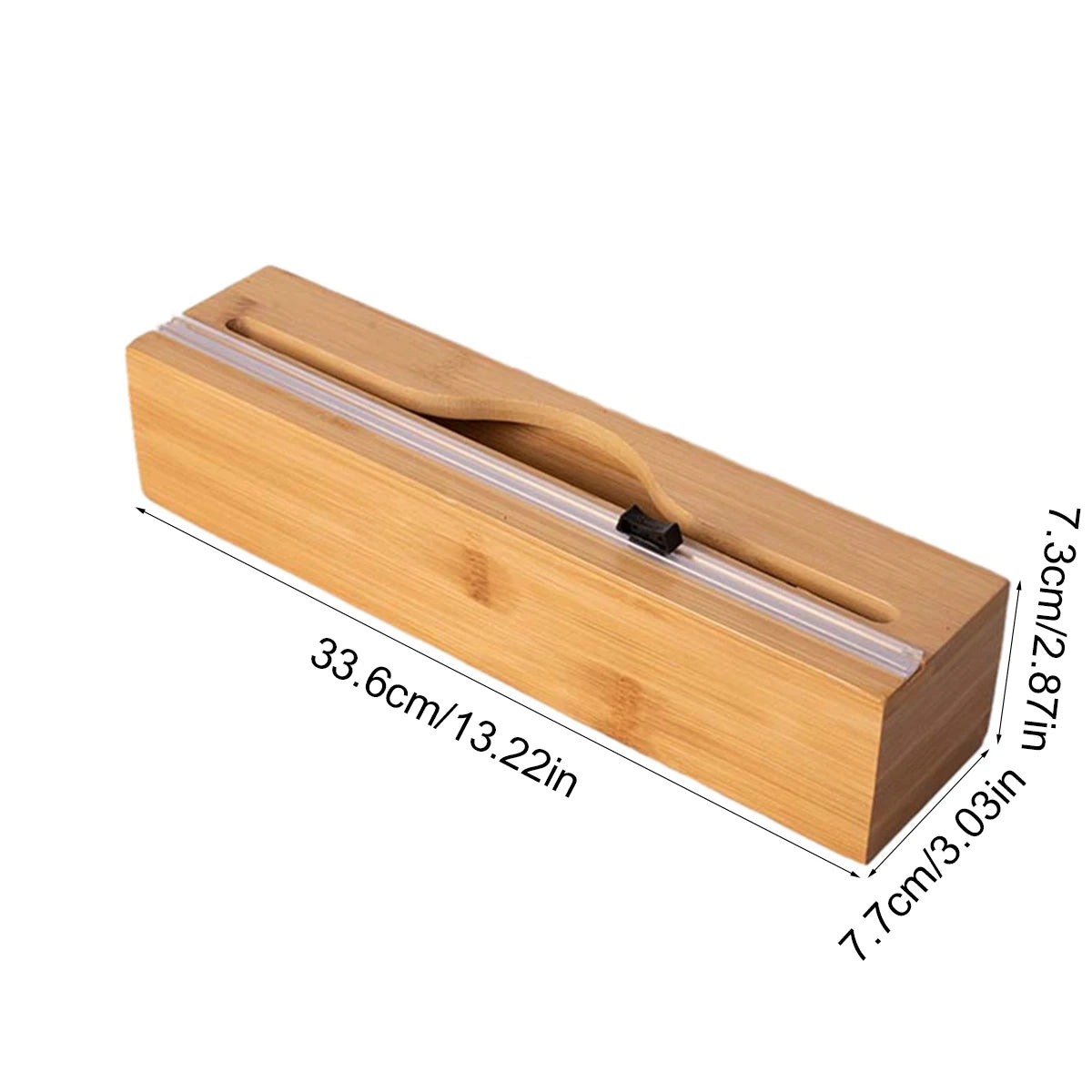 Bamboo Kitchen Wrap Dispenser