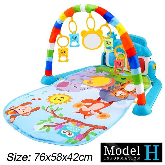 Baby Fitness Music Play Gym – Piano Activity Mat