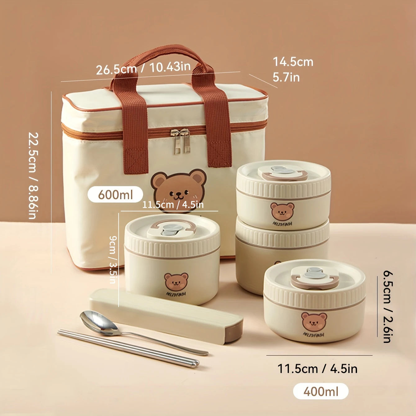 Thermal Stainless Steel Bento Lunch Box