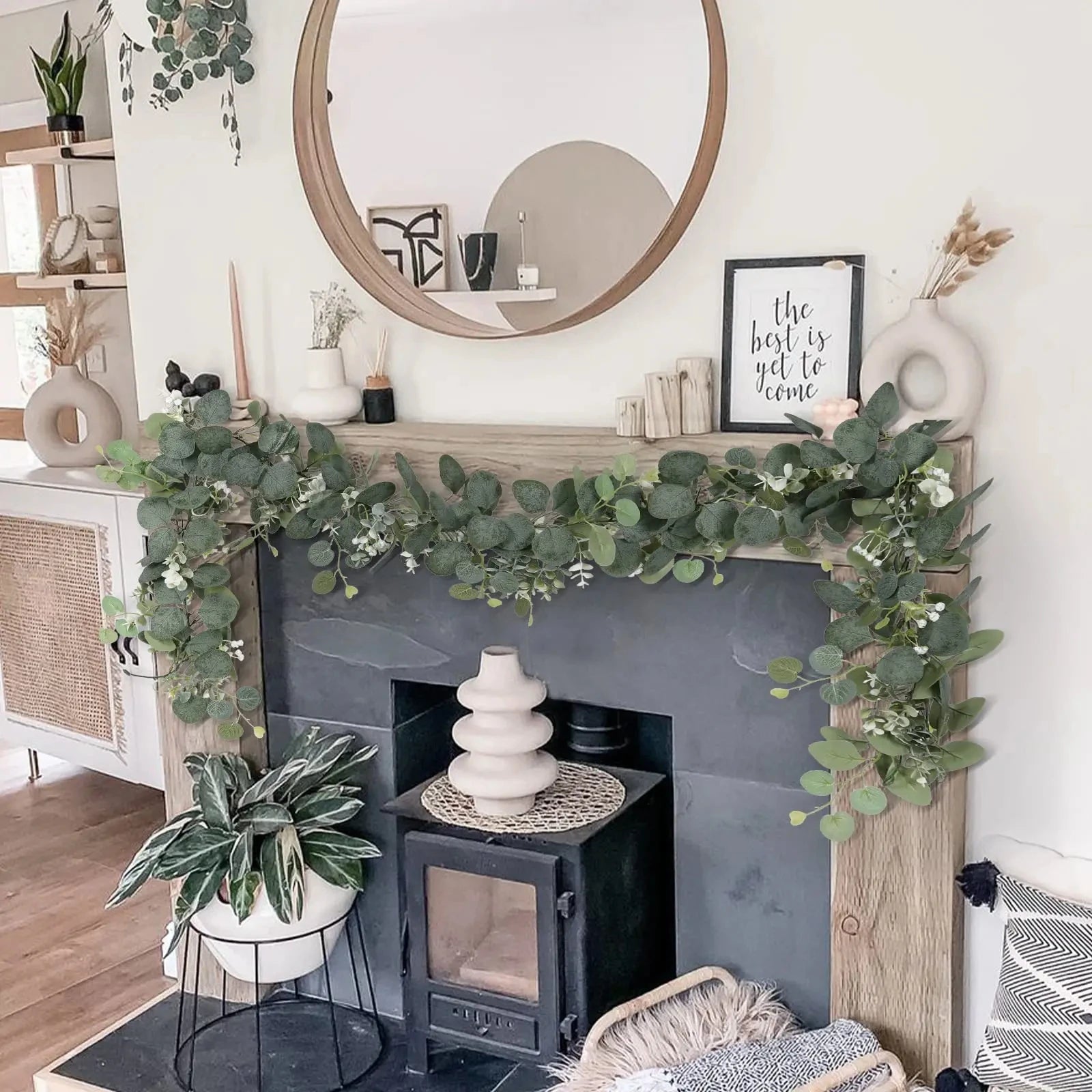 Artificial Eucalyptus Garland – Wedding & Home Décor